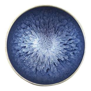 建阳建盏主人杯纯手工礼盒装原矿釉大号茶杯个人专用茶盏百花盏杯