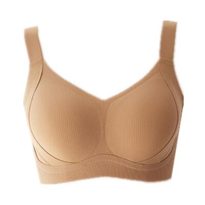 无痕光面健身软支撑大胸显小文胸
