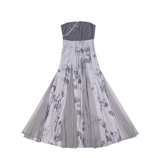 拟梦无极国风原创新中式汉服连衣裙8米摆破裙汉元素通勤上班穿夏