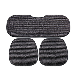 汽车加热坐垫自动启停12v24v车载电褥子一拖二电热毯座椅电加热垫