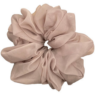 超仙雪纺云朵大肠发圈头绳2026新款高端橡皮筋女扎头发绳优雅头花