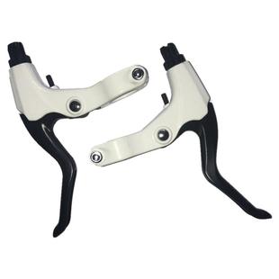 厂家批发刹车闸把全铝合金黑白自行车轻便山地车飞车手柄/死