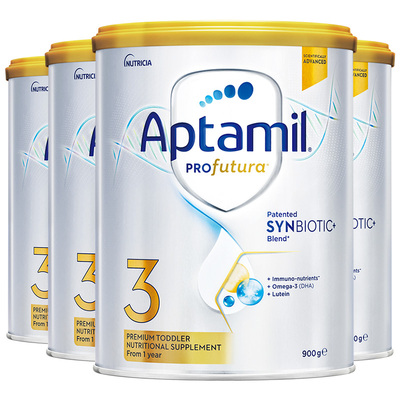 爱他美澳洲白金版3段澳爱白金婴幼儿配方宝宝营养奶粉官方正品*4