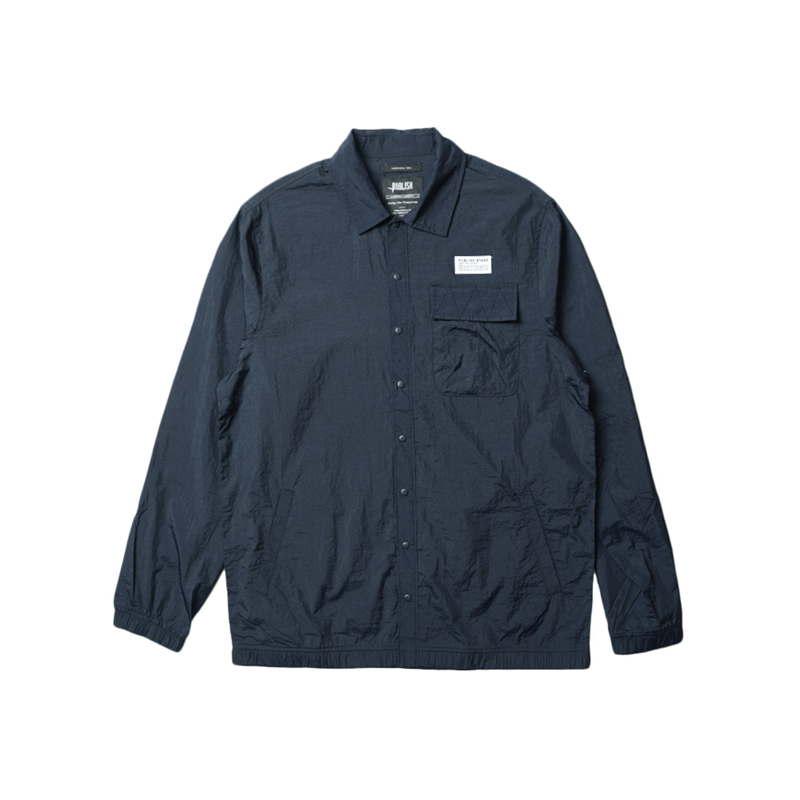 阿瞳牛社 美国潮牌publish新款超薄防晒透气长袖衬衫外套皮肤衣男