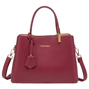 红色妈妈包婚包2026新款大气日常通勤中年女士手提包婚庆喜婆婆包