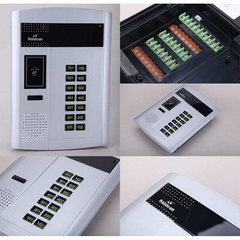 视得安非可视楼宇对讲门铃电话主机新款 800P7G27代用老款750D6