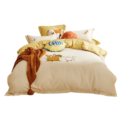 儿童四件套纯棉保暖罗莱