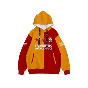 26-27赛季加拉塔萨雷队服土超足球衣服连帽卫衣套头男女球迷外套