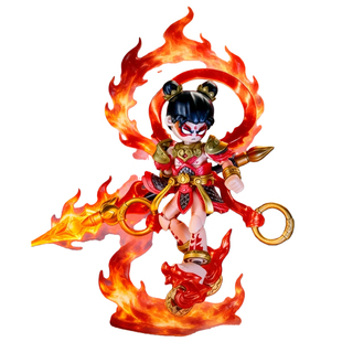 布鲁可英雄无限法相哪咤积木人拼装机甲手办模型经典版正版玩具克