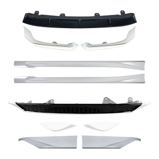 十代雅阁YOFER烤漆小包围改装升级外观装饰前唇后唇侧裙排气四出