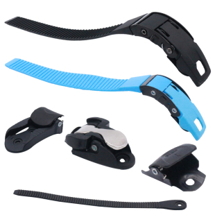 轮滑鞋芭扣条米高HV扣带溜冰鞋微调蜘蛛扣卡夫能量带儿童通用配件