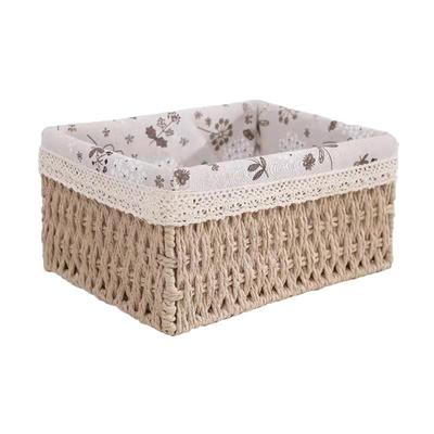 草编桌面收纳筐藤编大巧匠储物筐