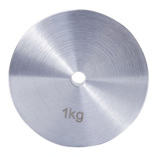 研衡M1等级圆形带孔N牛顿电子秤计量检定砝码圆饼砝码1kg5kg10kg