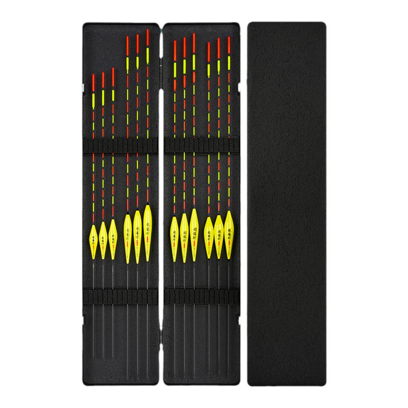 鱼漂套装高灵敏加粗醒目野钓浮漂套装全套正品轻口浅水鲫鱼漂漂盒