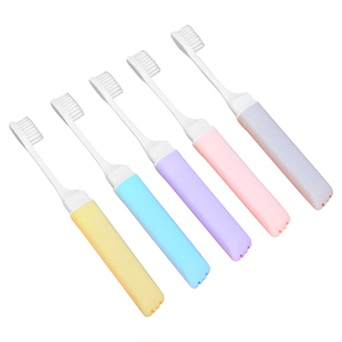 可折叠牙刷便携式软毛小头便捷迷你小支短把旅游旅行装外出行出差