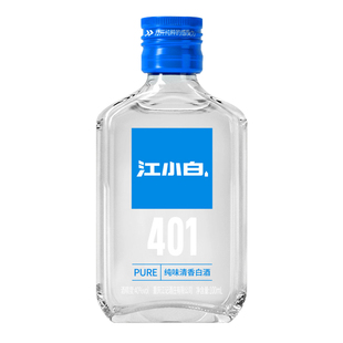 江小白白酒40-45度100ml清香型白酒粮食酒纯粮固态发酵高粱酒