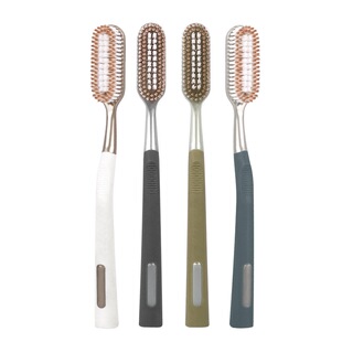 痕客【巨无霸大刷头】高效率清洁懒人宽头牙刷高颜值防滑手柄礼盒