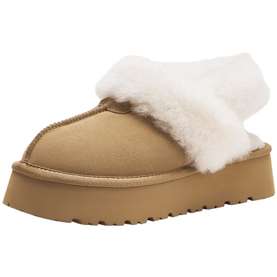 热风24冬新款气质淑女时尚雪地靴