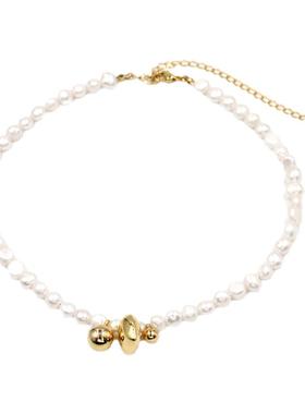 13c巴洛克天然异形珍珠项链爱心