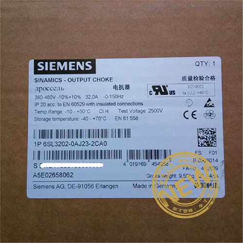 议价全真品6SL3203-0BE21-6SA0西门子G120进线滤波器6SL32030BE21