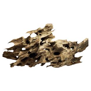 虾木造景镂空鱼虾躲避屋龙骨木繁殖观赏水草蜂窝木造景多孔沉木