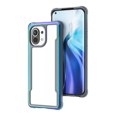 适用小米11铝合金商务保护壳防摔