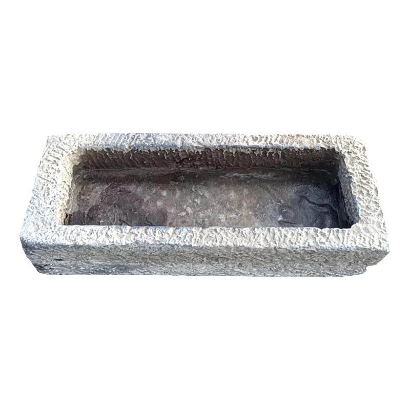 老物件老石槽牛槽老石器