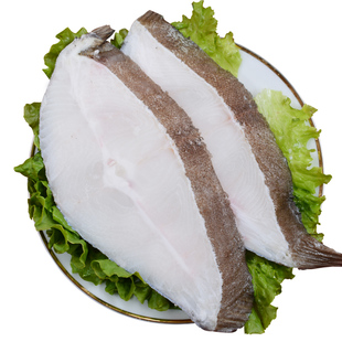 新鲜鳕鱼进口深海鳕鱼片宝宝冰冻鳕鱼片儿童鳕鱼中段无刺