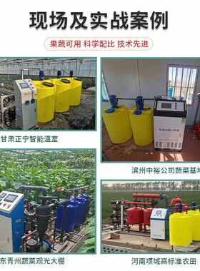 三通道水肥一体机灌溉服务器智能灌溉控制柜高标准农田智能施肥机