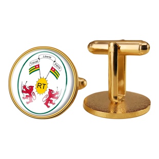 多哥国旗旗帜爱国袖扣世界各国国旗商务袖扣