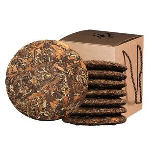 正宗福鼎大白茶老寿眉饼太姥山脉 荒野2013陈年紧压白茶福建高山