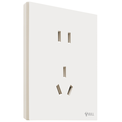 公牛G57超薄肤感开关插座面板