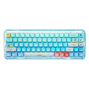 泰坦国度海绵宝宝主题PBT热升华键帽可爱150键大全套MOA高度女生