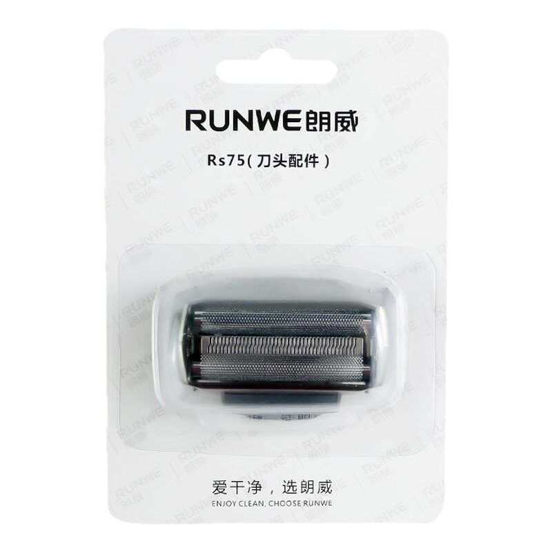 朗威电动电子剃须刀Rs725原装刀头刀网配件Rs75家用智能充电