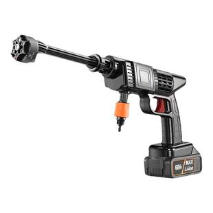 德国黑科技高压水枪商贸无线锂电洗车机器大功率涡轮洗地泵