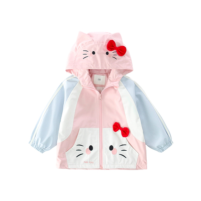 女童春装卡通外套儿童休闲上衣潮