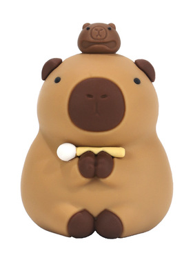 卡皮巴拉可爱小摆件装饰摆件创意