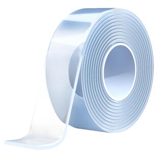 纳米双面胶高粘度不留痕强力透明固定贴沾墙车用胶贴防水加厚魔力贴网格万能胶布防滑双面贴片两面无痕胶带