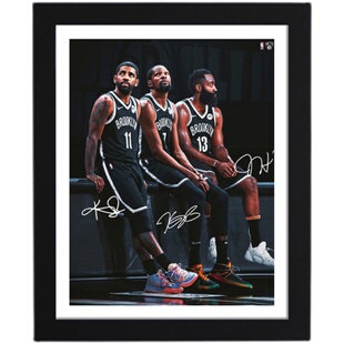 10寸杜兰特KD签名照片壁纸海报相框摆件球迷纪念装饰画情人节礼物