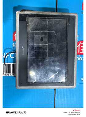 询价Beijer北尔触摸屏T10F-2实物图 机器膜有点破，上电