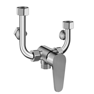 电热水器混水阀配件配大全淋浴U型冷热水龙头开关明装花洒太阳能