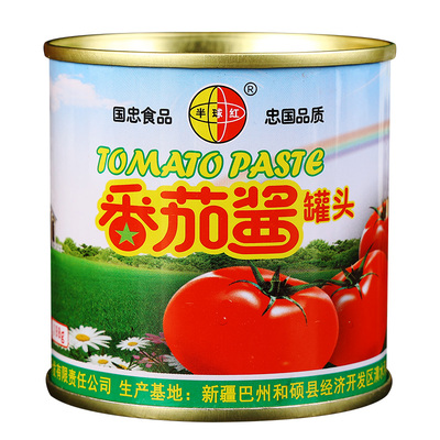 半球红新疆番茄酱罐头小包装家用