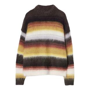 【现货】NOTHING WRITTEN标准版型圆领马海毛混纺毛衣秋冬新品