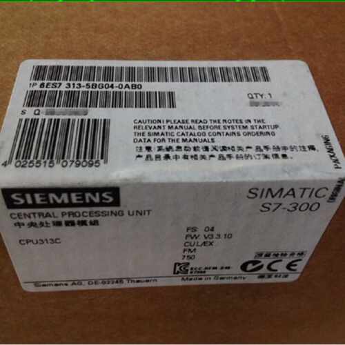 议价6ES73135BG044AB1全新S7-300 CPU可编程控制器6ES7313-5BG04-