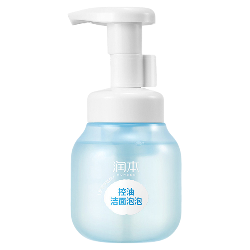 润本青少年控油洁面泡泡温和清爽