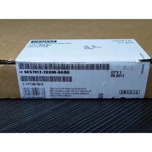 议价6ES7412-2EK06-0AB0 CPU 412-2 PN 中央处理器 6ES74122EK060