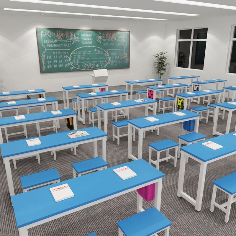 批发培训桌椅课桌长条桌单双人补习班辅导课桌椅中小学生培训班