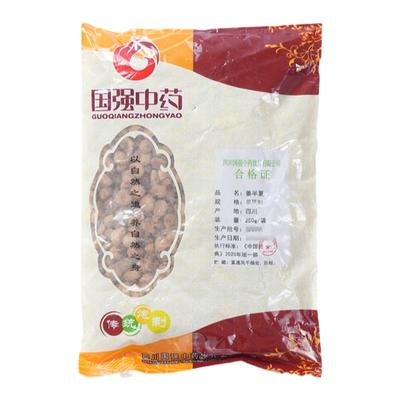 国强姜半夏500g药厂直销中药饮片