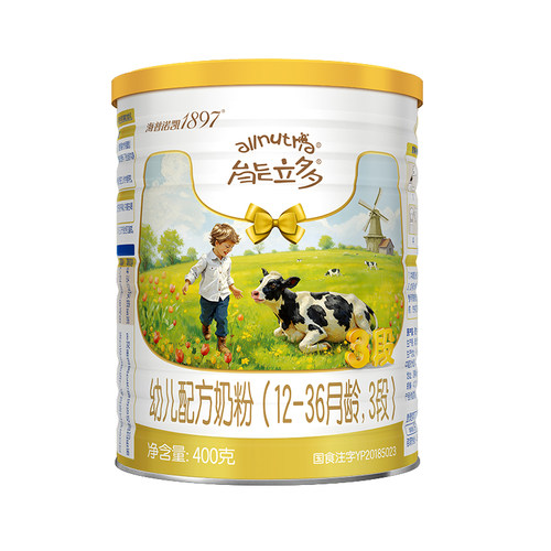 海普诺凯能立多(能力多)3段400g奶粉A2蛋白奶源