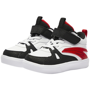 安踏学步鞋加绒童鞋男女宝宝幼儿园鞋秋冬新款新年板鞋儿童运动鞋